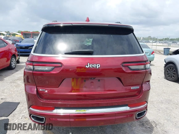 2021 Jeep Grand Cherokee Overland with VIN 1C4RJJDG7M8204108, listed as a IAAI auction lot 42005428 with 68,369 mi miles and . Bid and sale history available at DreamBid. Image 16.