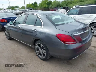 2017 Mercedes-Benz C 300 with VIN 55SWF4KB1HU187792, listed as a IAAI auction lot 42399361 with 78,602 mi miles and . Bid and sale history available at DreamBid. Image 3.