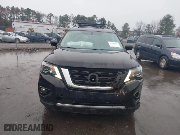 2020 Nissan Pathfinder Platinum with VIN 5N1DR2DM2LC597568, listed as a IAAI auction lot 41868520 with 50,794 mi miles. Bid and sale history available at carsss.com. Image 12.