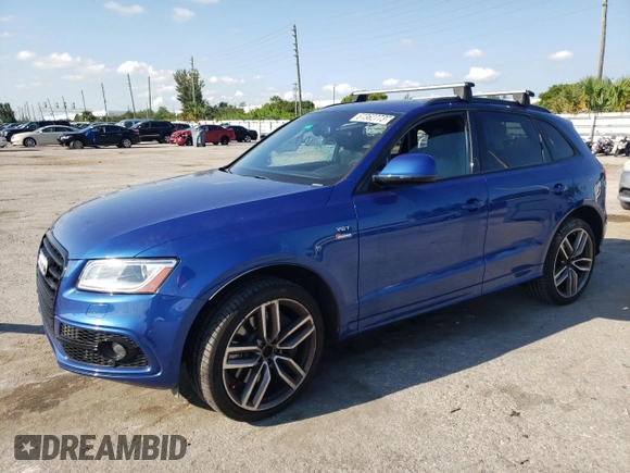 2015 Audi SQ5 Premium Plus with VIN WA1CGAFP8FA146839, listed as a Copart auction lot 67362773 with 59,513 mi miles. Bid and sale history available at carsss.com. Image 1.