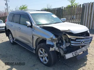 2010 Lexus GX 460 with VIN JTJBM7FX7A5011508, listed as a IAAI auction lot 42079556 with 124,841 mi miles and . Bid and sale history available at DreamBid. Image 1.