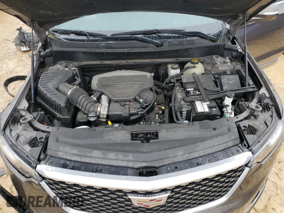 2020 Cadillac XT6 FWD Premium Luxury with VIN 1GYKPCRS5LZ225809, listed as a Copart auction lot 50485045 with 19,821 mi miles and Salvage title. Bid and sale history available at DreamBid. Image 12.