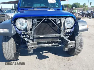 2018 Jeep Wrangler Unlimited Sport z VIN 1C4HJXDGXJW189321, wystawiony jako IAAI lot #42532856 z przebiegiem 46 559 mil mil oraz . Historia ofert i sprzedaży dostępna na DreamBid. Obrazek 22.