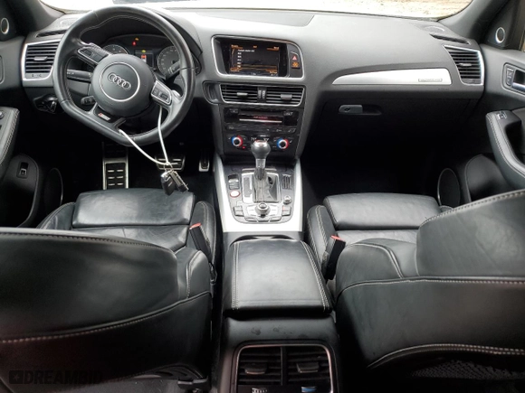 2016 Audi SQ5 Premium Plus with VIN WA1CCAFP0GA083894, listed as a Copart auction lot 50152095 with 72,560 mi miles and Salvage Title. Bid and sale history available at carsss.com. Image 8.