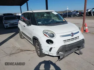 2014 FIAT 500L Trekking with VIN ZFBCFADH1EZ007322, listed as a IAAI auction lot 37905583 with 107,714 mi miles and . Bid and sale history available at DreamBid. Image 1.
