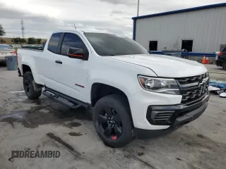 2021 Chevrolet Colorado 2WD LT with VIN 1GCHSCEA9M1297298, listed as a Copart auction lot 52123565 with 40,683 mi miles and Non Repairable. Bid and sale history available at carsss.com. Image 4.