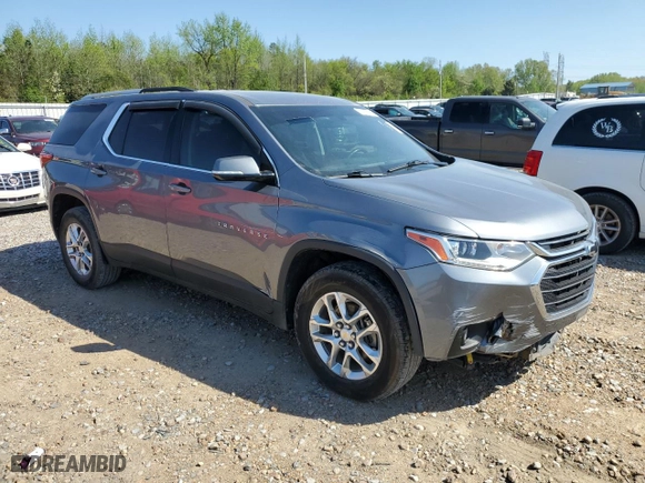 2018 Chevrolet Traverse LT Cloth with VIN 1GNERGKW5JJ202602, listed as a Copart auction lot 52286575 with 167,377 mi miles and Clean Title. Bid and sale history available at carsss.com. Image 4.