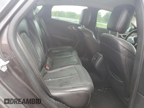 2015 Chrysler 200 C with VIN 1C3CCCEG8FN624446, listed as a Copart auction lot 49001465 with 157,663 mi miles and Salvage Title. Bid and sale history available at carsss.com. Image 10.