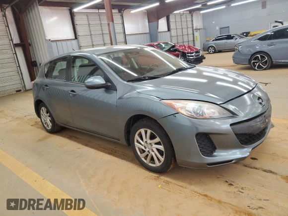 2012 Mazda 3 i Touring with VIN JM1BL1L75C1646325, listed as a Copart auction lot 52980395 with 102,224 mi miles and Salvage Title. Bid and sale history available at DreamBid. Image 4.