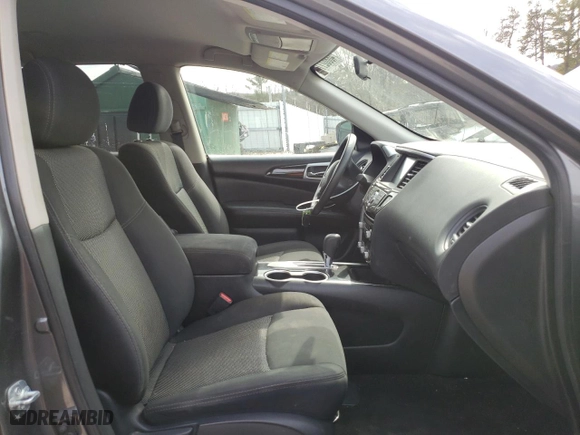 2020 Nissan Pathfinder S with VIN 5N1DR2AN6LC577174, listed as a Copart auction lot 48802775 with 58,442 mi miles and Salvage Title. Bid and sale history available at carsss.com. Image 7.