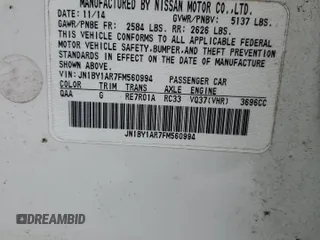2015 Infiniti Q70 z VIN JN1BY1AR7FM560994, wystawiony jako Copart lot #86988034 z przebiegiem 92 028 mil mil oraz Szkoda całkowita • Salvage title. Historia ofert i sprzedaży dostępna na DreamBid. Obrazek 12.