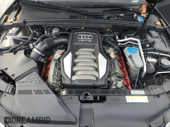2011 Audi S5 Prestige with VIN WAUVVAFR4BA010575, listed as a Copart auction lot 84238664 with 150,523 mi miles and Salvage Title. Bid and sale history available at carsss.com. Image 11.