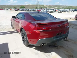 2014 Chevrolet Camaro LS z VIN 2G1FA1E32E9147104, wystawiony jako IAAI lot #42324064 z przebiegiem 70 585 mil mil oraz . Historia ofert i sprzedaży dostępna na DreamBid. Obrazek 3.