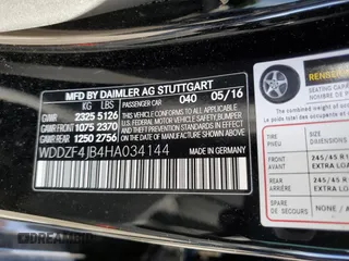 2017 Mercedes-Benz E-Class E 300 Luxury with VIN WDDZF4JB4HA034144, listed as a Copart auction lot 39947473 with 0 mi miles. Bid and sale history available at carsss.com. Image 12.