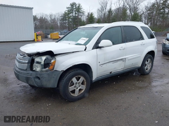 2006 Chevrolet Equinox LT with VIN 2CNDL73F966062493, listed as a IAAI auction lot 41959862 with 154,362 mi miles. Bid and sale history available at carsss.com. Image 2.