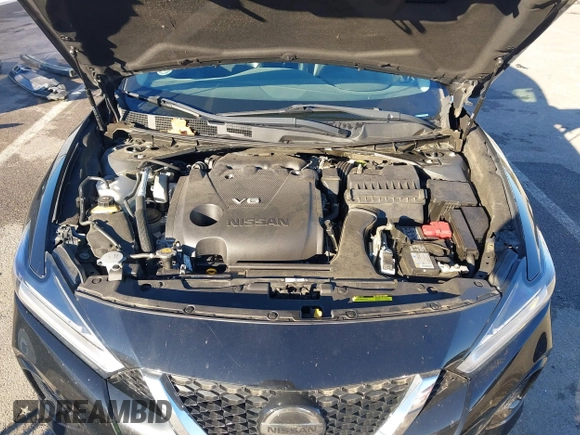 2020 Nissan Maxima SV with VIN 1N4AA6CV0LC371891, listed as a IAAI auction lot 40829323 with 90,339 mi miles. Bid and sale history available at carsss.com. Image 10.