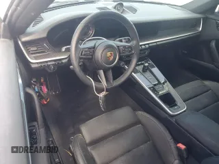 2021 Porsche 911 Carrera S with VIN WP0AB2A9XMS221638, listed as a Copart auction lot 73923744 with 0 mi miles and Salvage Title. Bid and sale history available at carsss.com. Image 8.