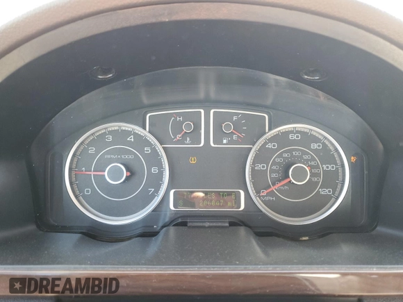 2008 Ford Taurus SEL with VIN 1FAHP24W48G156835, listed as a Copart auction lot 47218695 with 206,047 mi miles and Salvage Title. Bid and sale history available at carsss.com. Image 9.