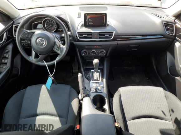 2016 Mazda 3 i Sport with VIN 3MZBM1T73GM321658, listed as a Copart auction lot 54063975 with 117,195 mi miles and Salvage Title. Bid and sale history available at DreamBid. Image 8.