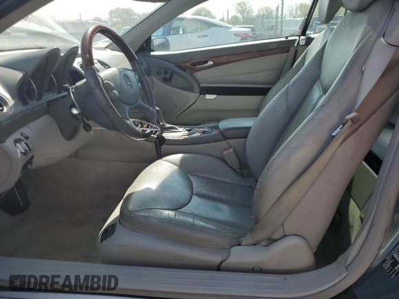 2005 Mercedes-Benz SL 500 with VIN WDBSK75F95F092348, listed as a Copart auction lot 54064975 with Not Provided miles and Clean Title. Bid and sale history available at DreamBid. Image 7.