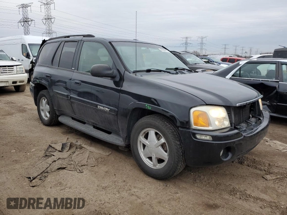 2003 GMC Envoy SLE with VIN 1GKDT13S532122751, listed as a Copart auction lot 46166415 with 139,621 mi miles and Salvage Title. Bid and sale history available at carsss.com. Image 4.