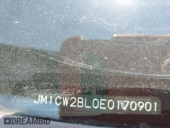 2014 Mazda 5 Sport z VIN JM1CW2BL0E0170901, wystawiony jako Copart lot #57829555 z przebiegiem 102 210 mil mil oraz Szkoda całkowita • Salvage title. Historia ofert i sprzedaży dostępna na DreamBid. Obrazek 13.