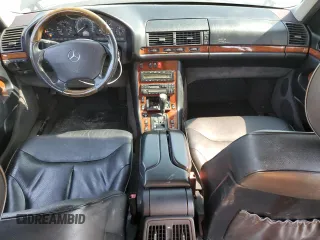 1999 Mercedes-Benz S 320/430/500 z VIN WDBGA33G7XA422291, wystawiony jako Copart lot #60374865 z przebiegiem 111 792 mil mil oraz Czysty tytuł • Clean title. Historia ofert i sprzedaży dostępna na DreamBid. Obrazek 8.