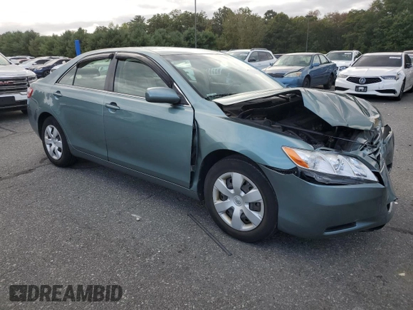 2007 Toyota Camry CE with VIN JTNBE46K573066929, listed as a Copart auction lot 71540164 with 47,299 mi miles and Salvage Title. Bid and sale history available at carsss.com. Image 4.