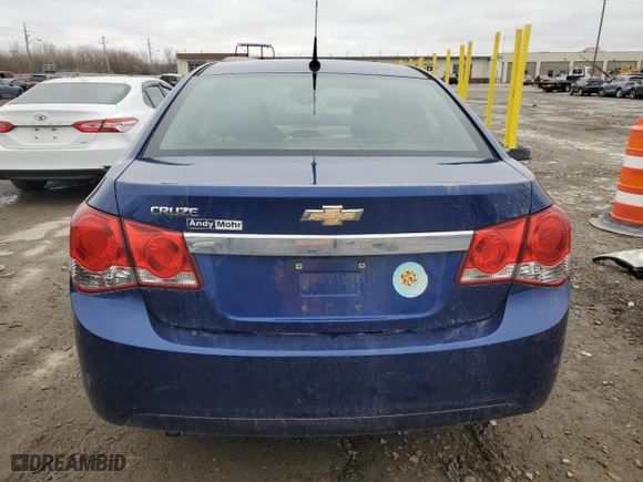 2012 Chevrolet Cruze LS with VIN 1G1PC5SHXC7365635, listed as a Copart auction lot 49695965 with 179,522 mi miles and Salvage Title. Bid and sale history available at carsss.com. Image 6.