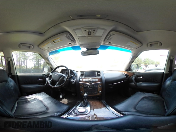 2011 Infiniti QX56 7-passenger with VIN JN8AZ2NEXB9000116, listed as a IAAI auction lot 42159602 with 119,325 mi miles. Bid and sale history available at carsss.com. Image 18.