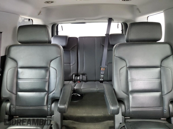 2015 GMC Yukon Denali with VIN 1GKS1CKJ0FR140877, listed as a Copart auction lot 50917985 with 180,726 mi miles and Salvage Title. Bid and sale history available at carsss.com. Image 10.