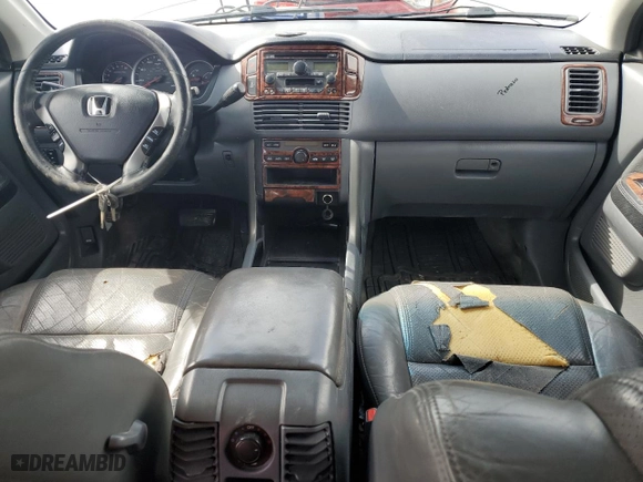 2003 Honda Pilot EX with VIN 2HKYF18533H512723, listed as a Copart auction lot 49357245 with 210,561 mi miles and Salvage Title. Bid and sale history available at carsss.com. Image 8.