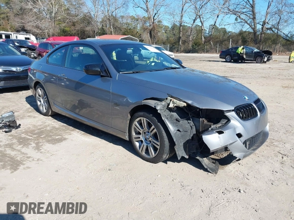 2012 BMW 3 Series 335i xDrive with VIN WBAKF9C5XCE620684, listed as a IAAI auction lot 41341828 with 154,809 mi miles. Bid and sale history available at carsss.com. Image 1.