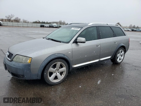 2004 Audi allroad with VIN WA1YL64B04N096885, listed as a Copart auction lot 51685405 with 147,678 mi miles and Clean Title. Bid and sale history available at carsss.com. Image 1.