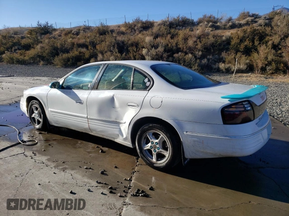 2000 Pontiac Bonneville SE z VIN 1G2HX54K2Y4241848, wystawiony jako Copart lot #80999434 z przebiegiem Nie podano mil oraz Szkoda całkowita • Salvage title. Historia ofert i sprzedaży dostępna na DreamBid. Obrazek 2.
