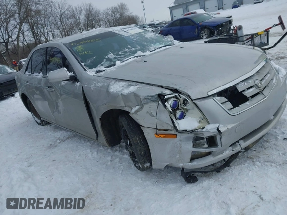 2005 Cadillac STS with VIN 1G6DW677950139768, listed as a IAAI auction lot 41249405 with 253,992 mi miles. Bid and sale history available at carsss.com. Image 1.
