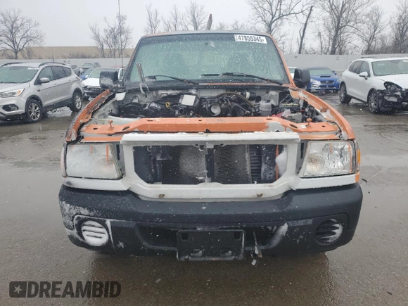 2009 Ford Ranger XL with VIN 1FTYR10D39PA35251, listed as a Copart auction lot 47855345 with Not provided miles and Salvage title. Bid and sale history available at DreamBid. Image 5.