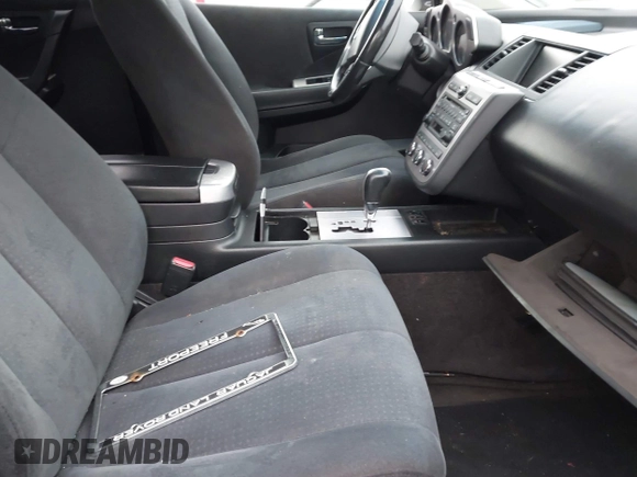 2006 Nissan Murano SL with VIN JN8AZ08W76W503862, listed as a IAAI auction lot 41925817 with Not Provided miles and . Bid and sale history available at DreamBid. Image 5.