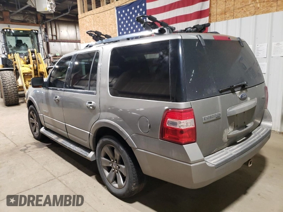 2008 Ford Expedition Limited с VIN 1FMFU20528LA34579, выставлен на аукционе Copart как лот 60508305 с пробегом 259 871 миль миль и Списание • Salvage title. История ставок и продаж доступна на DreamBid. Изображение 2.