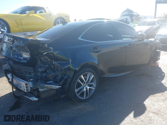 2019 Lexus IS with VIN JTHBA1D23K5099666, listed as a IAAI auction lot 40810912 with 33,730 mi miles. Bid and sale history available at carsss.com. Image 4.