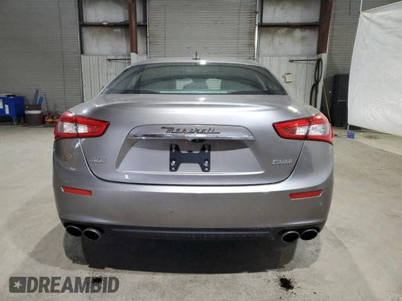 2017 Maserati Ghibli S Q4 with VIN ZAM57RTA9H1230227, listed as a Copart auction lot 42804604 with 36,154 mi miles. Bid and sale history available at carsss.com. Image 6.