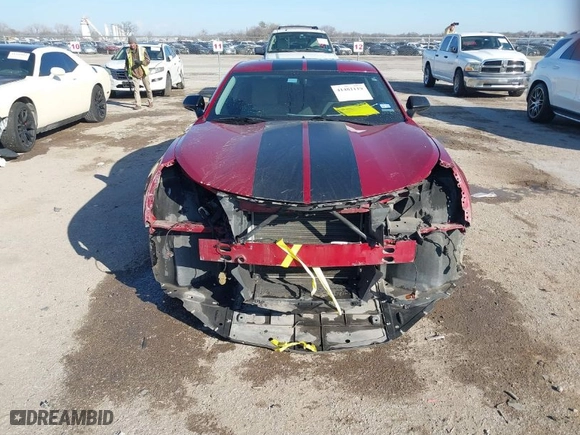 2016 Chevrolet Camaro 1LT with VIN 1G1FB1RS9G0130425, listed as a IAAI auction lot 41481119 with 90070 miles. Bid and sale history available at carsss.com. Image 6.