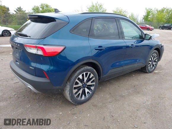 2020 Ford Escape SE Sport Hybrid with VIN 1FMCU9BZ8LUC13160, listed as a IAAI auction lot 42371641 with 88,133 mi miles and . Bid and sale history available at DreamBid. Image 4.