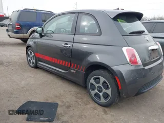 2016 FIAT 500e with VIN 3C3CFFGE1GT184091, listed as a IAAI auction lot 41335256 with 54,899 mi miles. Bid and sale history available at carsss.com. Image 3.