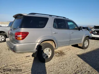 2001 Toyota Sequoia Limited with VIN 5TDBT48A61S022376, listed as a Copart auction lot 89302075 with 278,246 mi miles and Salvage Title. Bid and sale history available at carsss.com. Image 3.