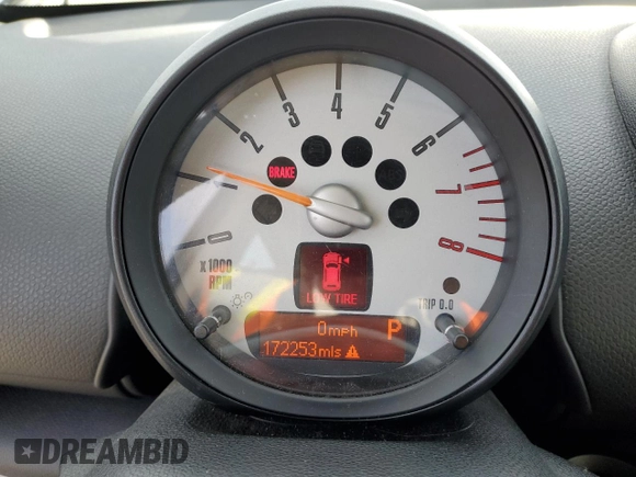 2012 MINI Countryman S with VIN WMWZC5C54CWL59076, listed as a Copart auction lot 48201505 with 172,253 mi miles and Salvage Title. Bid and sale history available at DreamBid. Image 9.