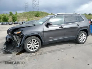 2016 Jeep Cherokee Limited z VIN 1C4PJMDS3GW186946, wystawiony jako Copart lot #60374845 z przebiegiem 112 655 mil mil oraz Szkoda całkowita • Salvage title. Historia ofert i sprzedaży dostępna na DreamBid. Obrazek 1.