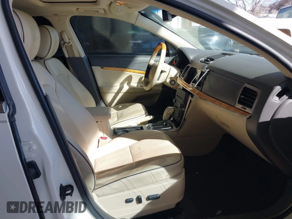 2012 Lincoln MKZ Hybrid with VIN 3LNDL2L36CR800621, listed as a IAAI auction lot 41755385 with 128,280 mi miles and . Bid and sale history available at DreamBid. Image 5.