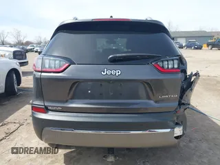 2020 Jeep Cherokee Limited with VIN 1C4PJLDB1LD521606, listed as a IAAI auction lot 41957045 with 51,223 mi miles. Bid and sale history available at carsss.com. Image 16.