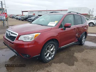 2016 Subaru Forester 2.5i Touring with VIN JF2SJAXC4GH559382, listed as a IAAI auction lot 41582904 with 80,713 mi miles. Bid and sale history available at carsss.com. Image 2.